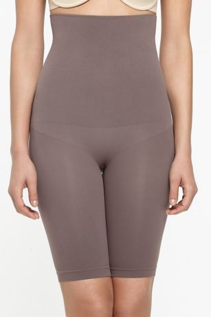 Cleo High-Waisted Trim Short - Brown Multi main image 1